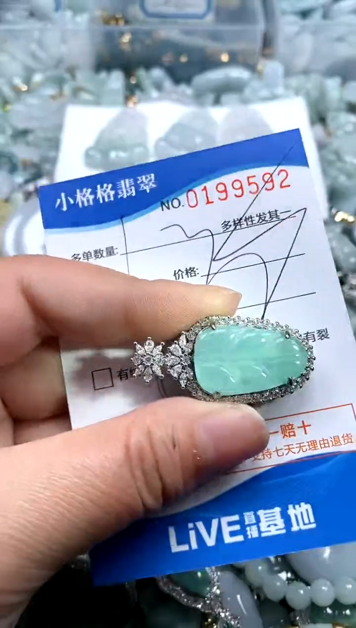【闪购商品】翡翠颈饰未镶嵌闪购商品0199592