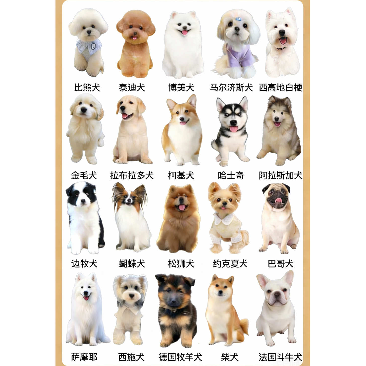 可爱活泼萌萌哒惹人爱活体狗狗