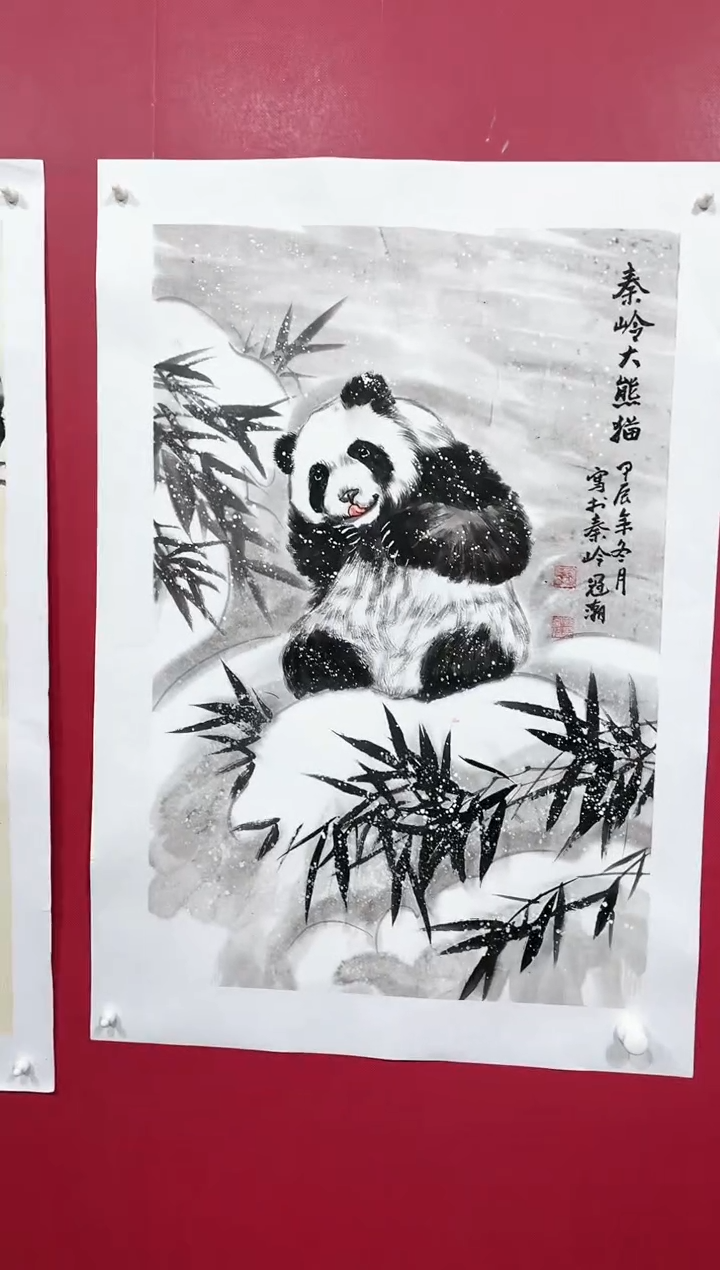 【闪购商品】绘画48程冠潮绘画作品68*45