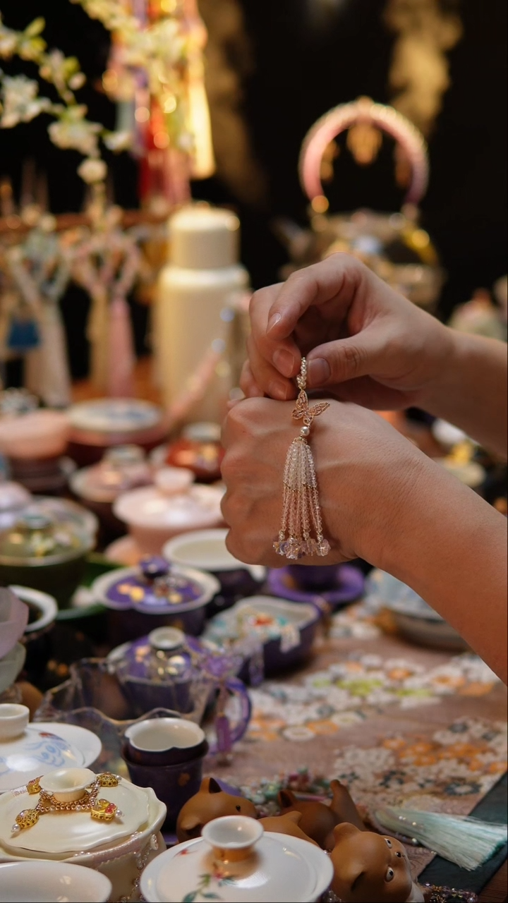 【闪购商品】摆件粉色流苏粉色流苏粉色流苏