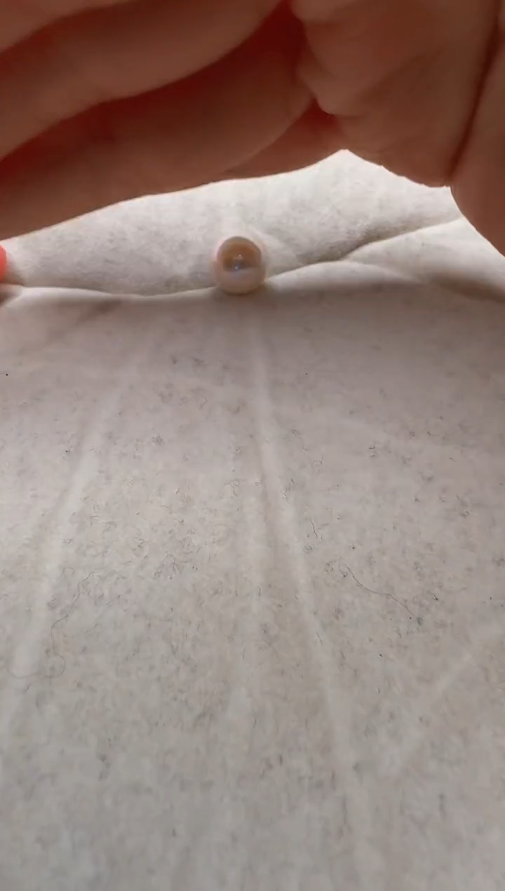 【闪购商品】淡水珍珠吊坠(不含链)18K金镶嵌13号极光路路通吊坠