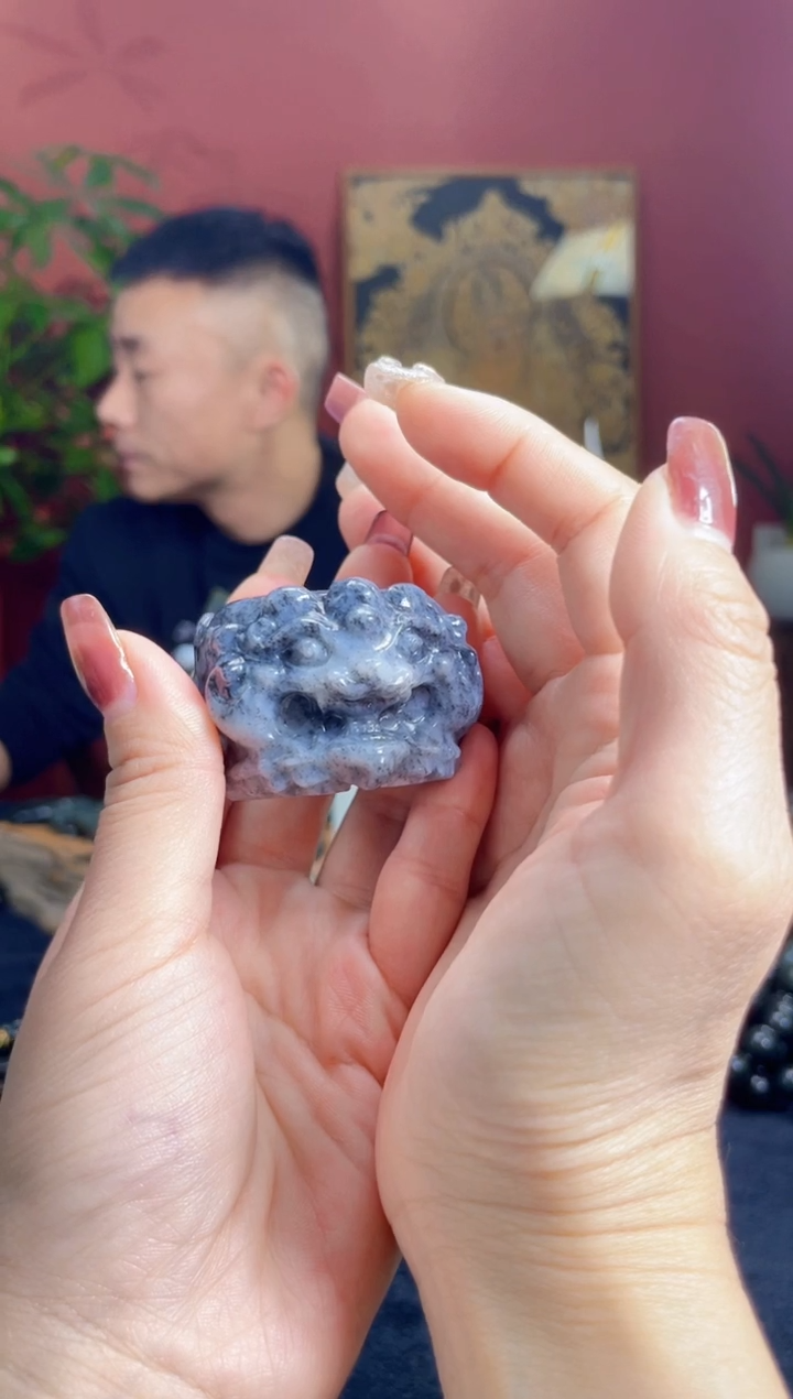 未镶嵌和田玉挂件꧁****꧂兽面扳指