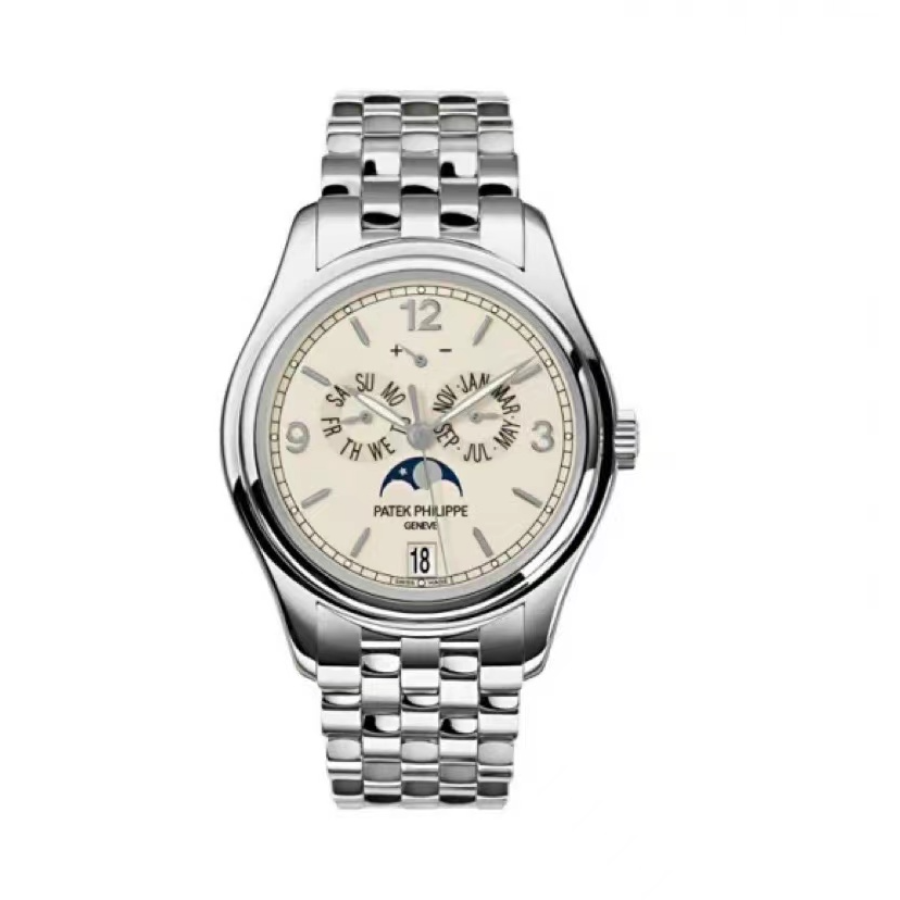 95新 Patek Philippe/百达翡丽  复杂功能时计 5146/1G 双p单表 