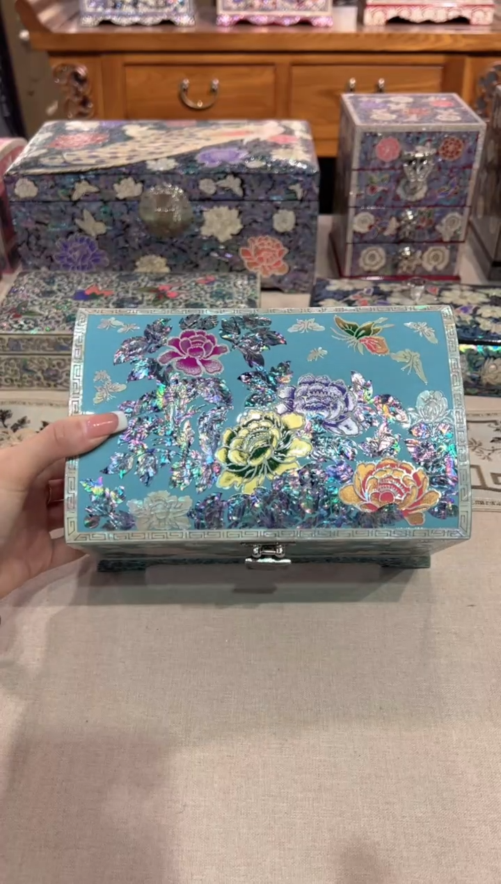 【闪购商品】按扣满贝底·弘贝雅螺钿漆器文化馆