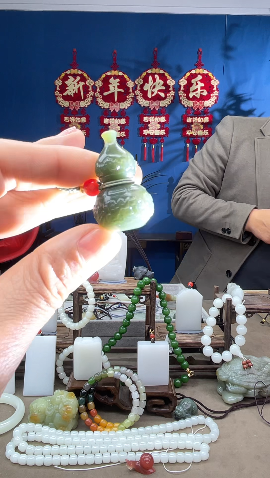 【闪购商品】和田玉颈饰未镶嵌1