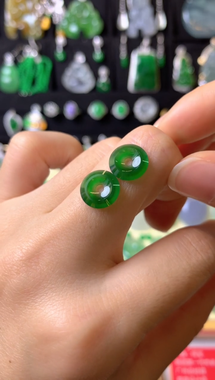 【闪购商品】定制翡翠未镶嵌1裸玉（客户意向镶嵌）