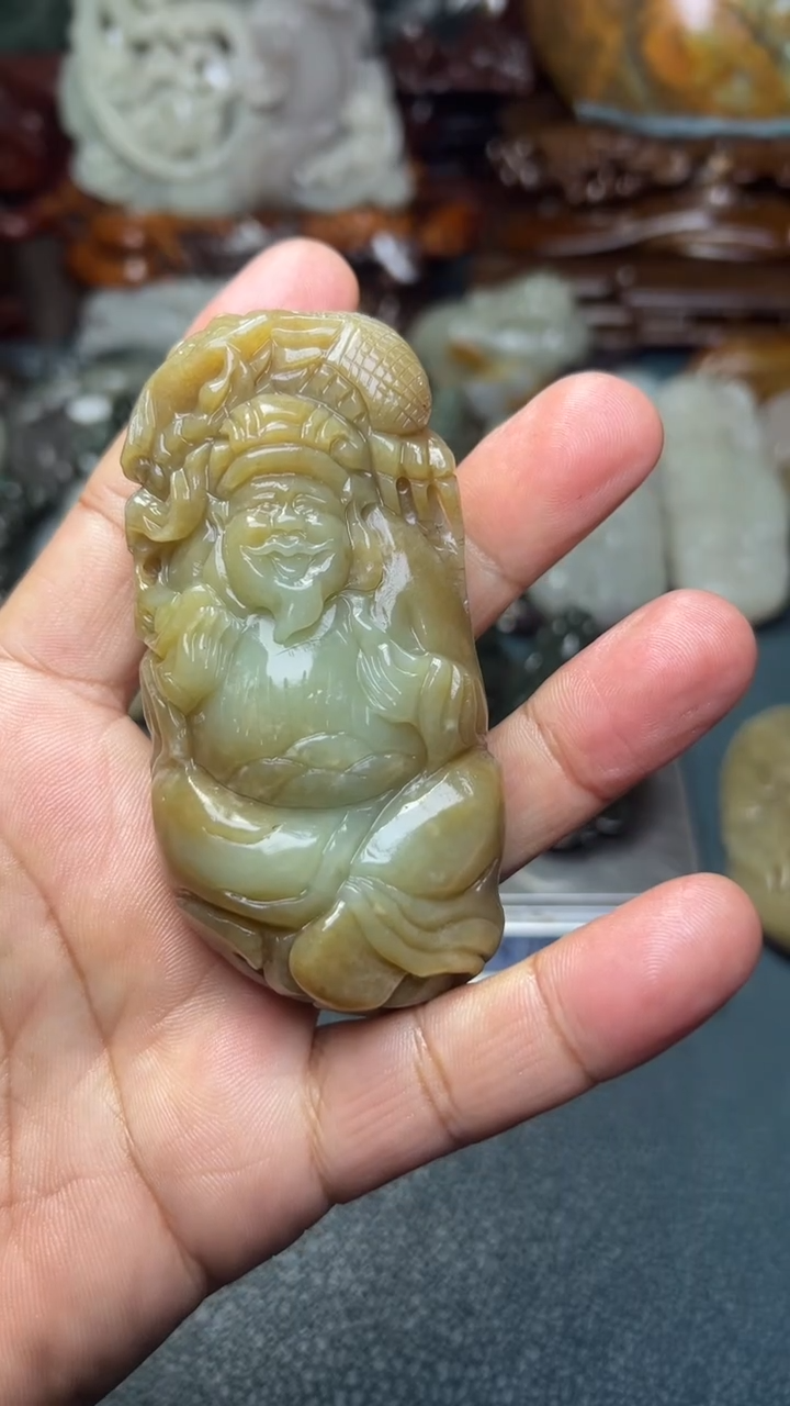 未镶嵌和田玉把件-