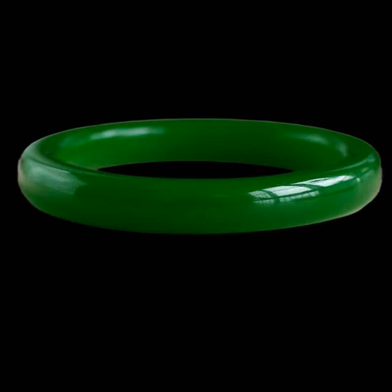  【华新】精美典雅气质经典布艺翠绿手镯【YOS03】