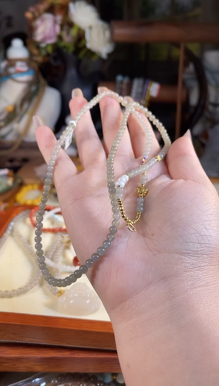 【闪购商品】和田玉项链银S925镶嵌多样性发货其一