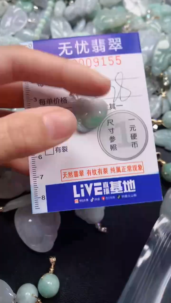 颈饰未镶嵌翡翠9155