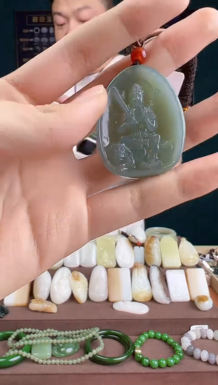 【闪购商品】和田玉颈饰未镶嵌ZZ 拍一发一 多样性发货