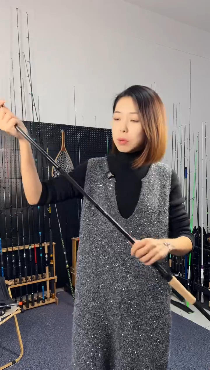 2.7m碳素1号2.7米枪柄（瑕疵尾货竿，没有售后，介意勿拍）