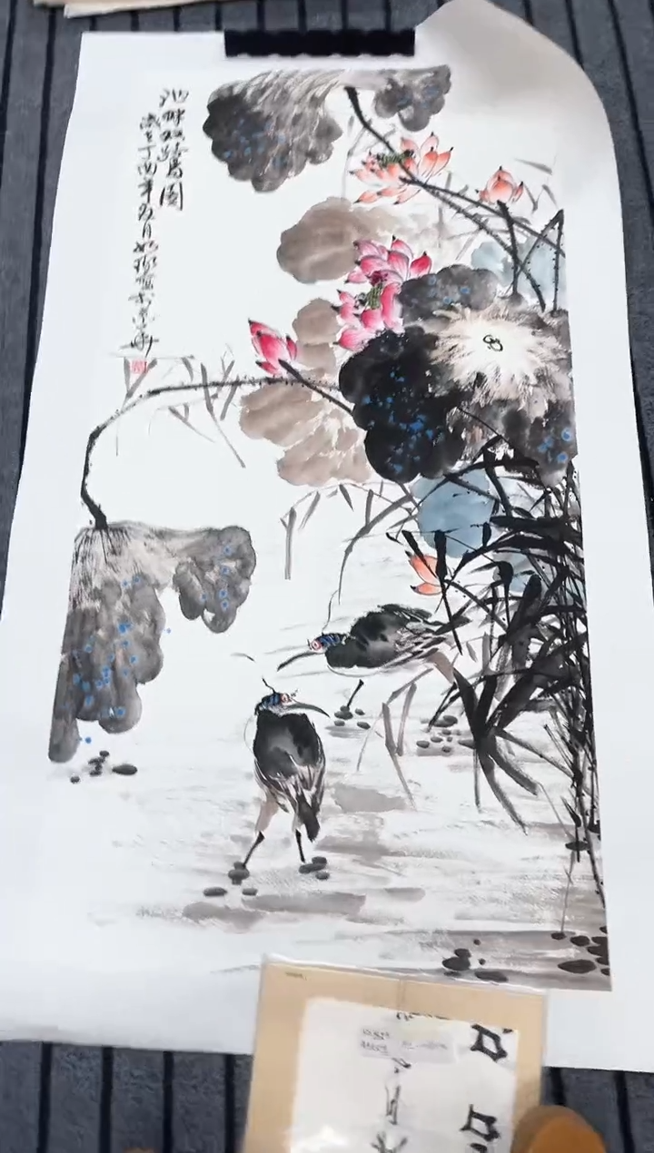 精品国画花鸟作品