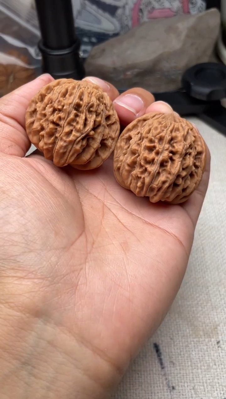 把件文玩核桃天***安1203-天亮说晚安-四座楼