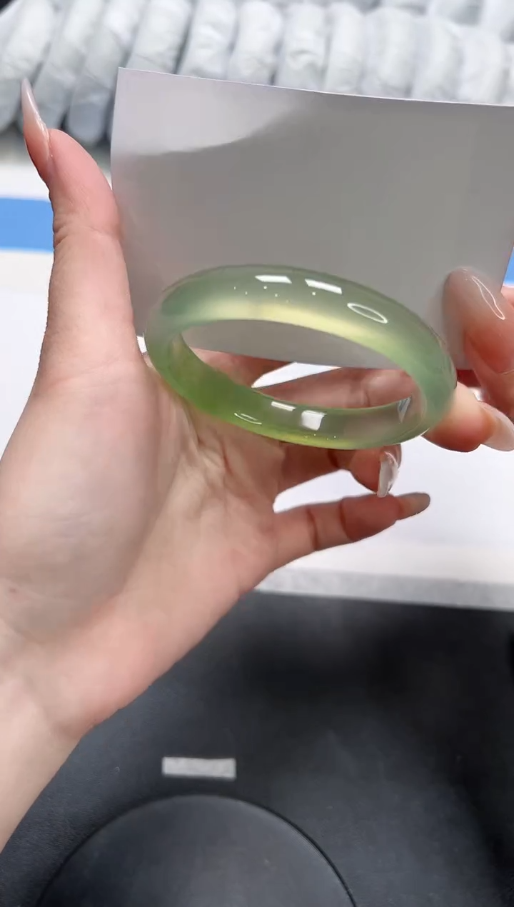 石英质玉未镶嵌手镯263-55.6晴水