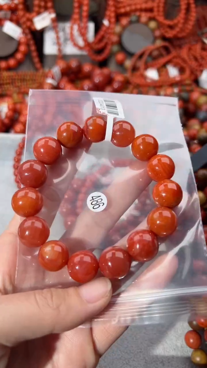 【闪购商品】南红玛瑙手串未镶嵌14