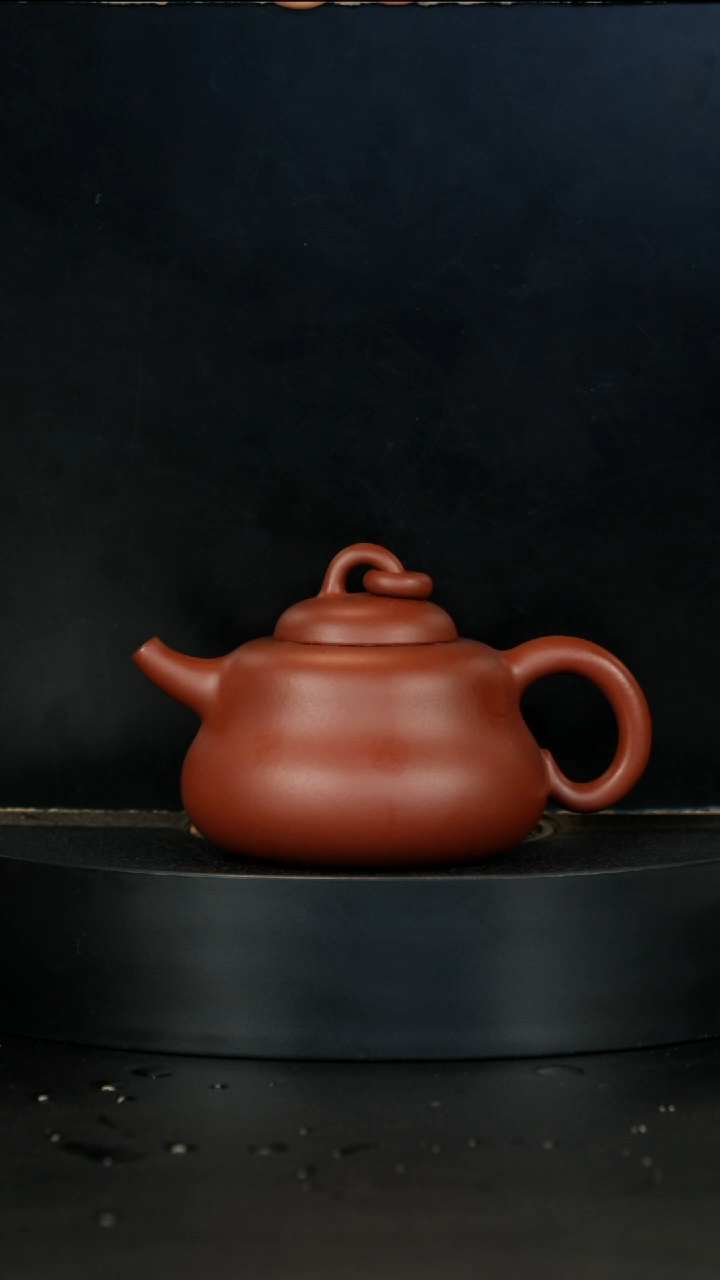 【闪购商品】紫砂茶壶黄龙山大红泥的大红袍葫芦