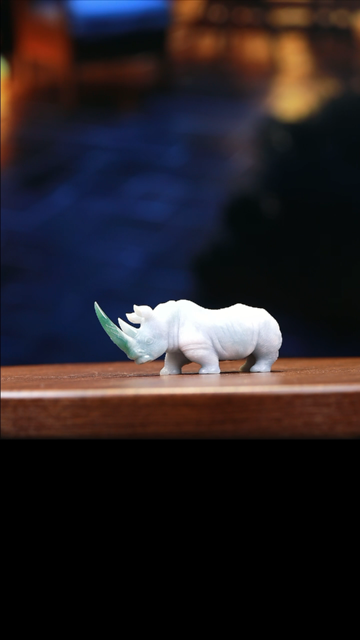 【闪购商品】定制翡翠未镶嵌翡翠犀牛