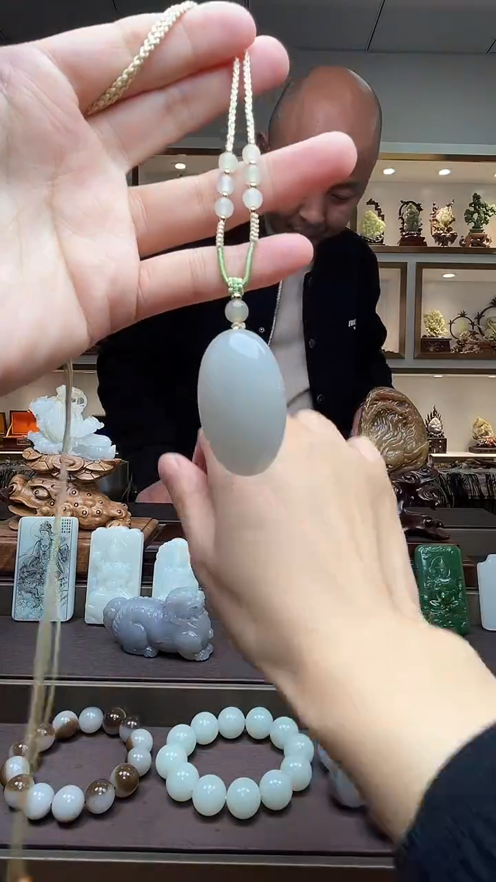 【闪购商品】和田玉挂件未镶嵌苏