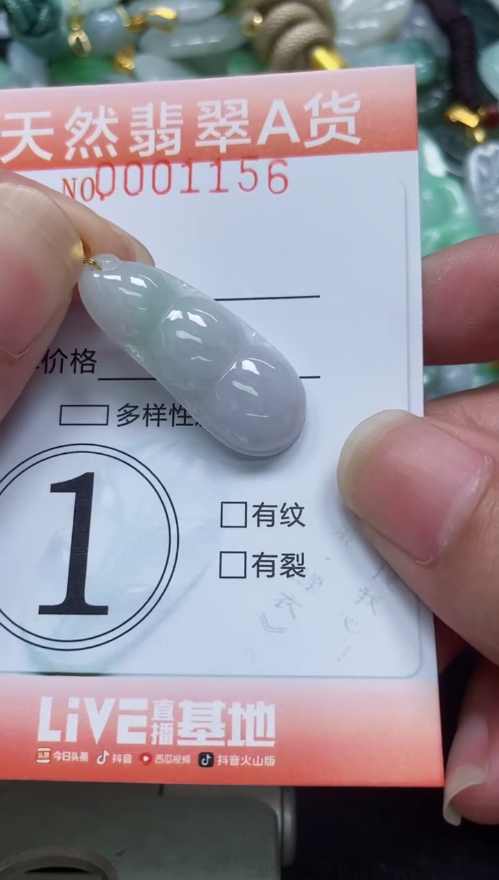 翡翠未镶嵌颈饰闪购0001156