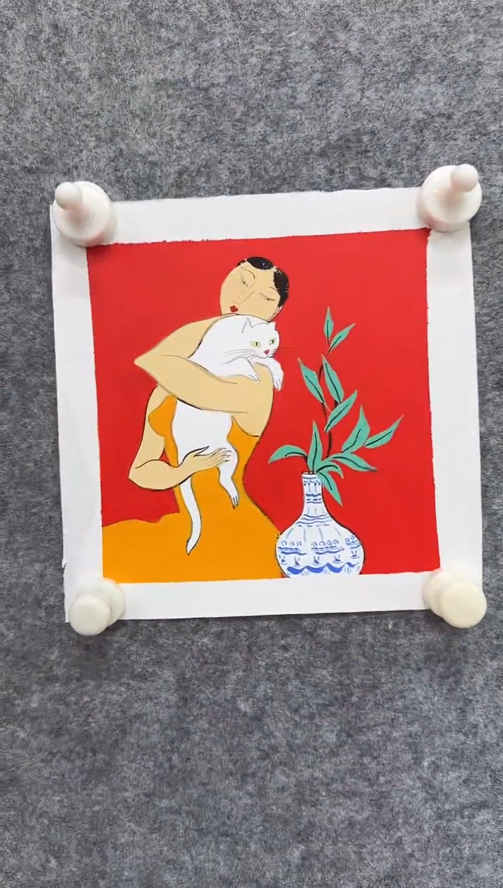 国画ST-NZS老师绘画作品