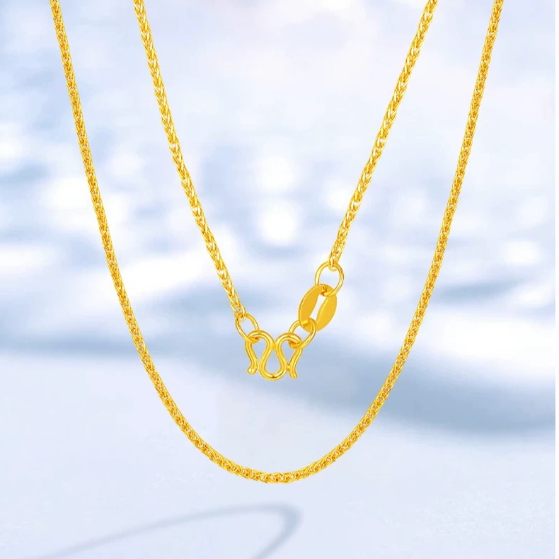 5G黄金足金999肖邦链4.59克46厘米可调节5G工艺打造46厘米可调节