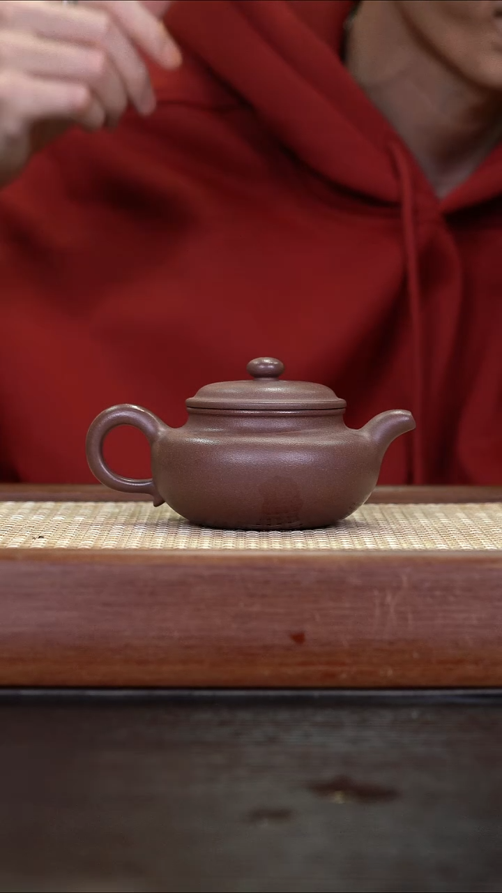 茶壶紫砂MXW   一厂老紫泥   仿古   200cc