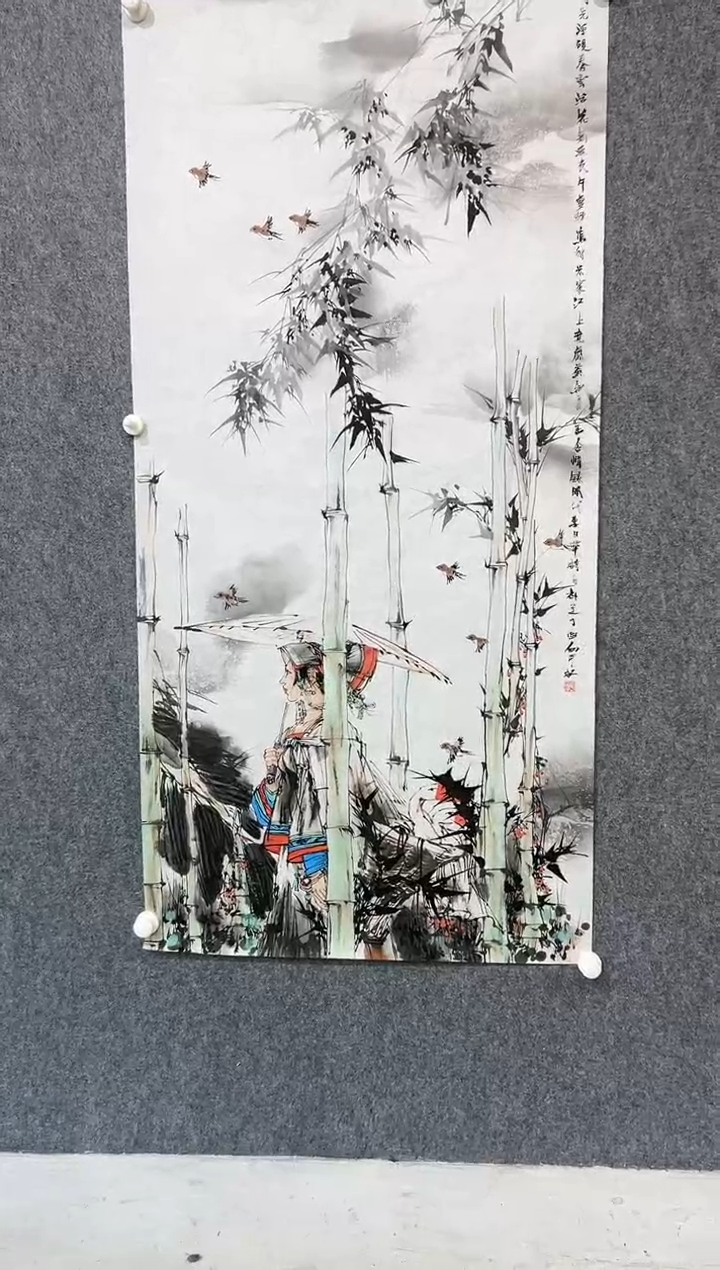 【闪购商品】绘画刘向平-8平尺-国画