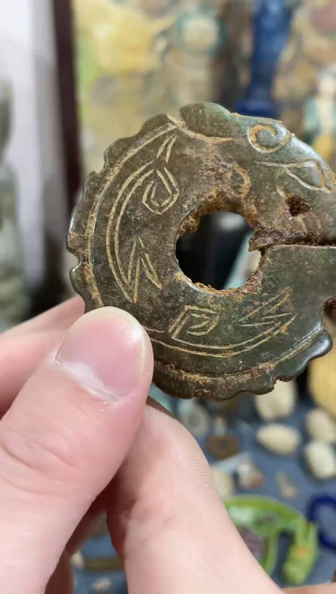 未镶嵌和田玉（糖玉）挂件天**华1