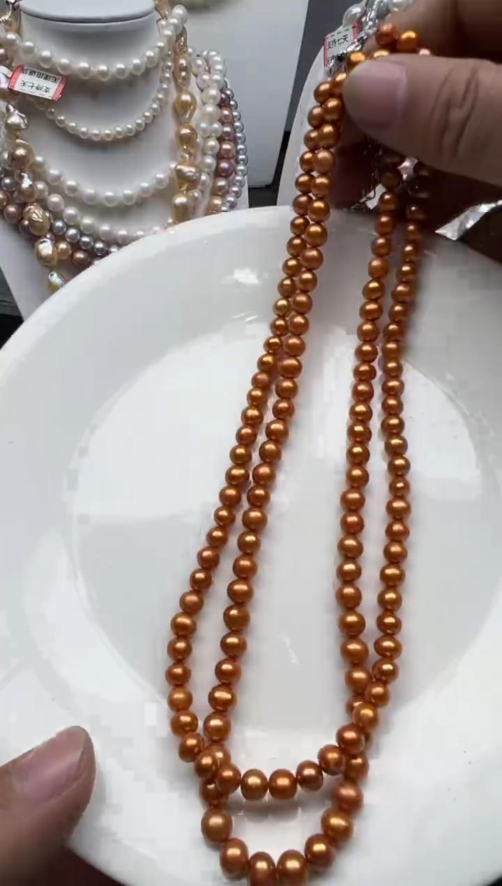 【闪购商品】淡水珍珠颈饰未镶嵌1