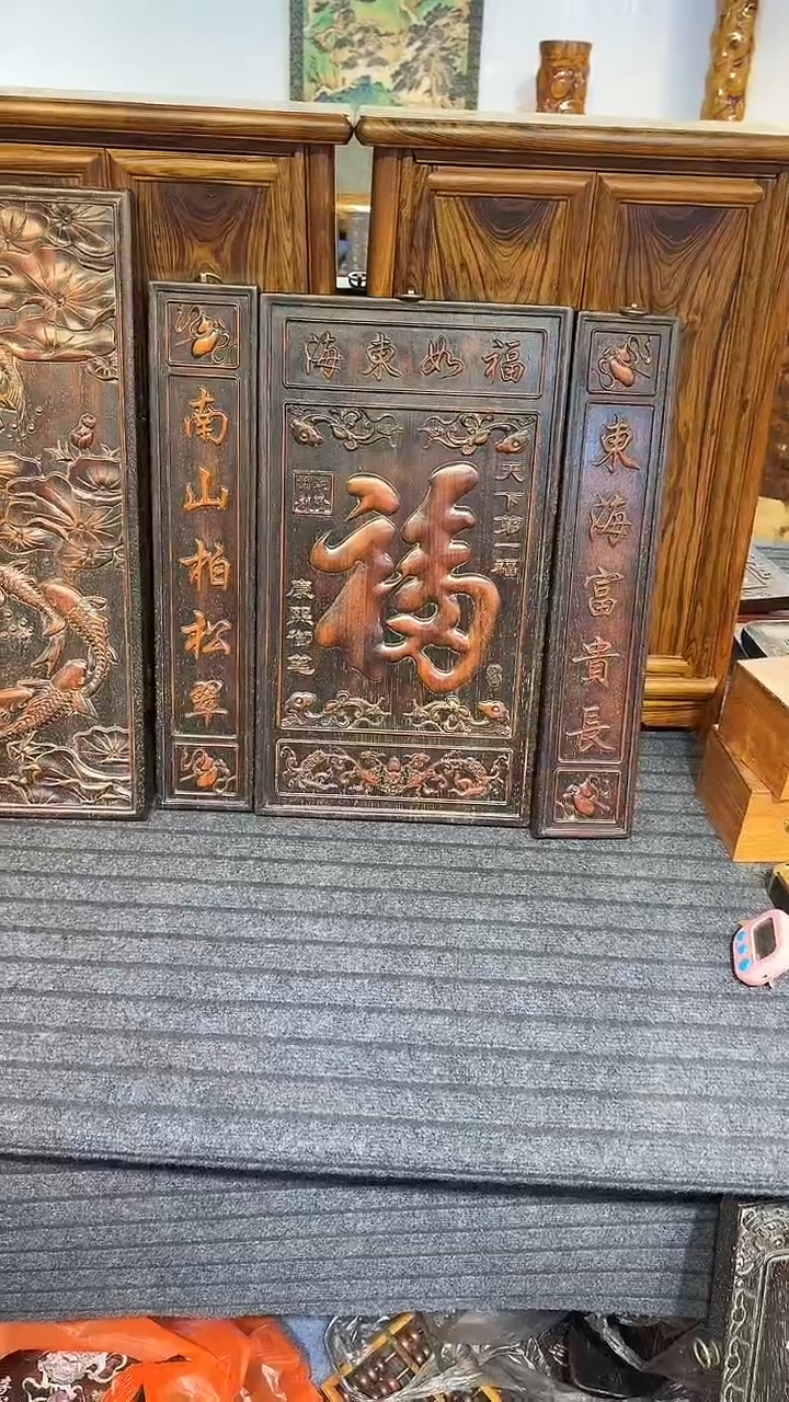 木木雕款两**虎11111111111111