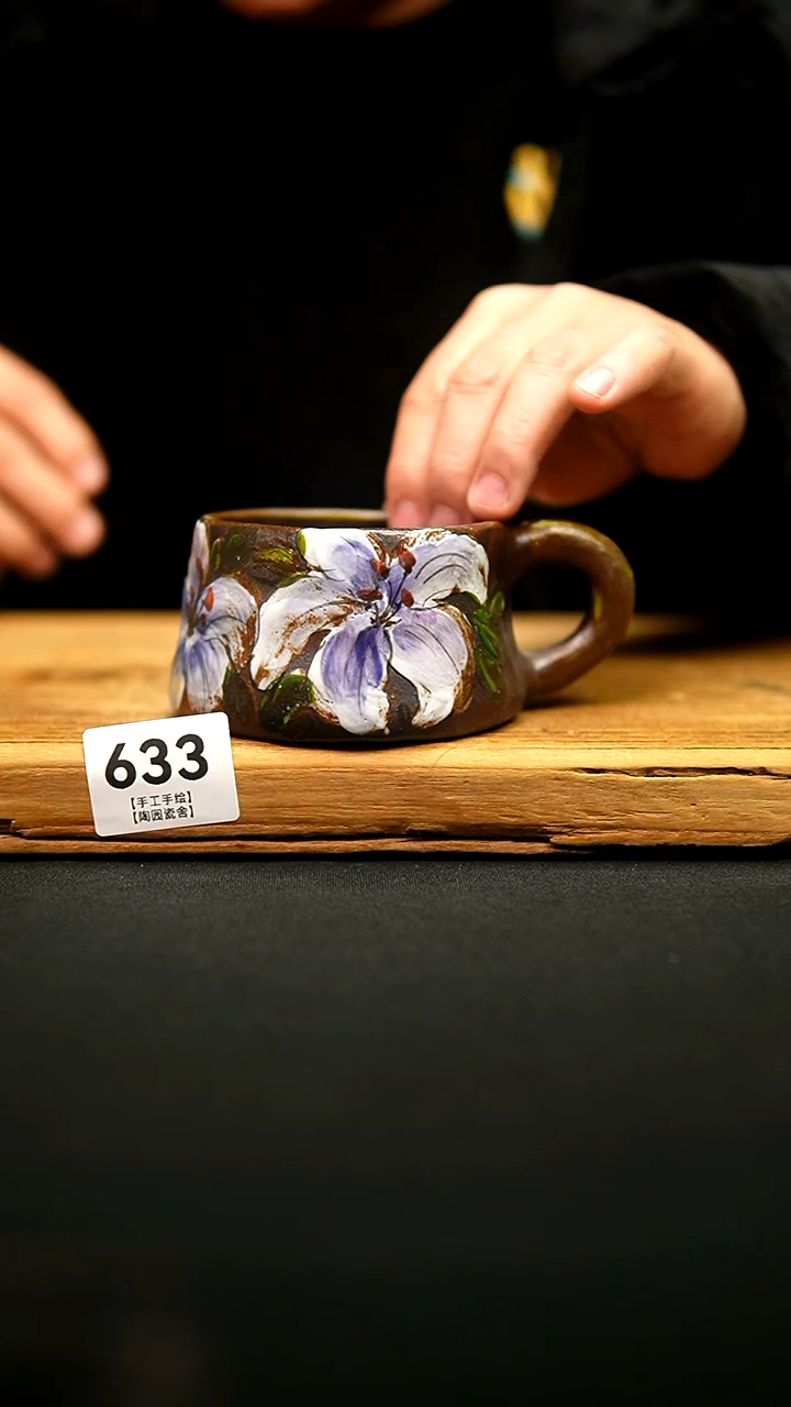 @@陶园瓷舍@@纯手工手绘@高温釉下彩