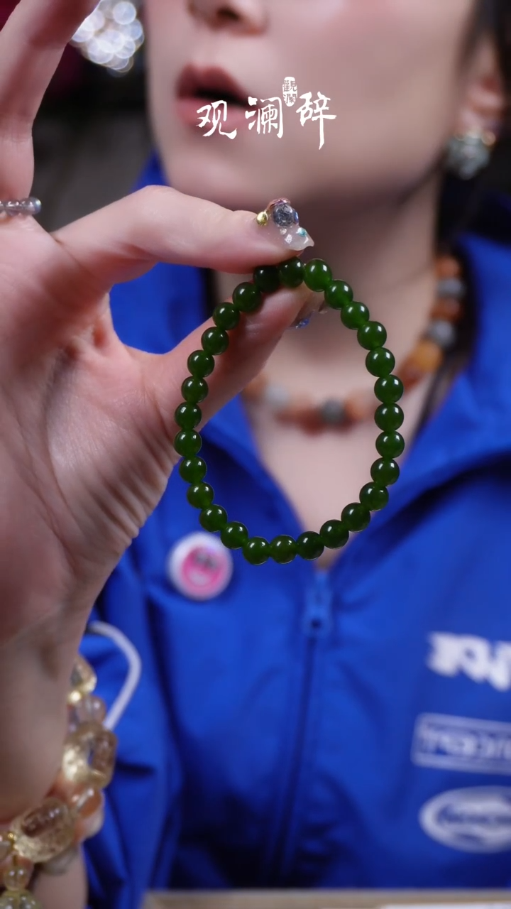 【闪购商品】石英质玉手链未镶嵌手链