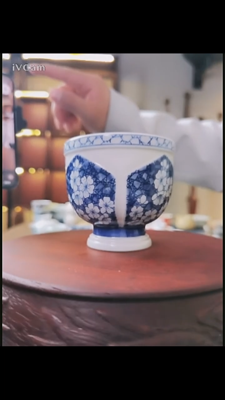  景德镇万花莲花杯