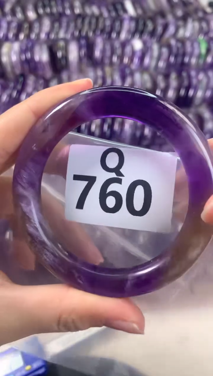 【闪购商品】水晶水晶手镯Q未镶嵌760-53