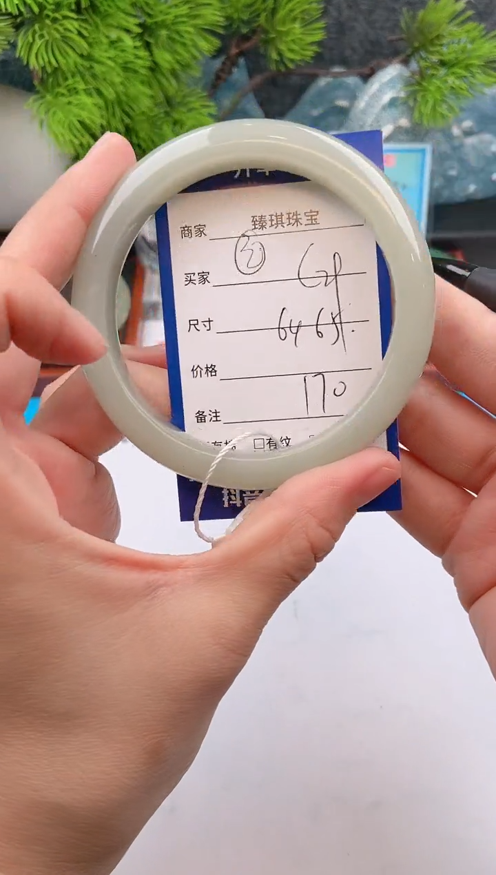 【闪购商品】石英质玉手镯未镶嵌c29东陵玉微色差