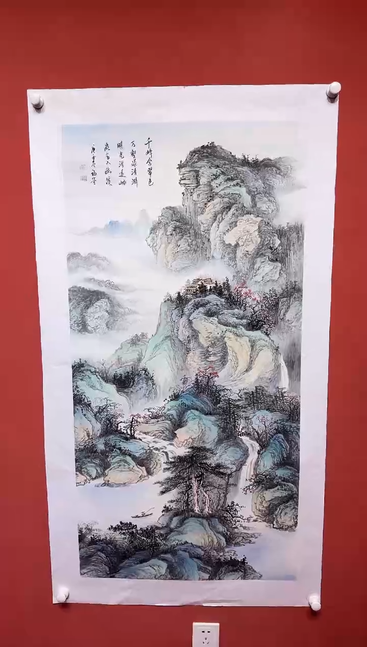 国画湖社画会/谢福堂-12-26-68