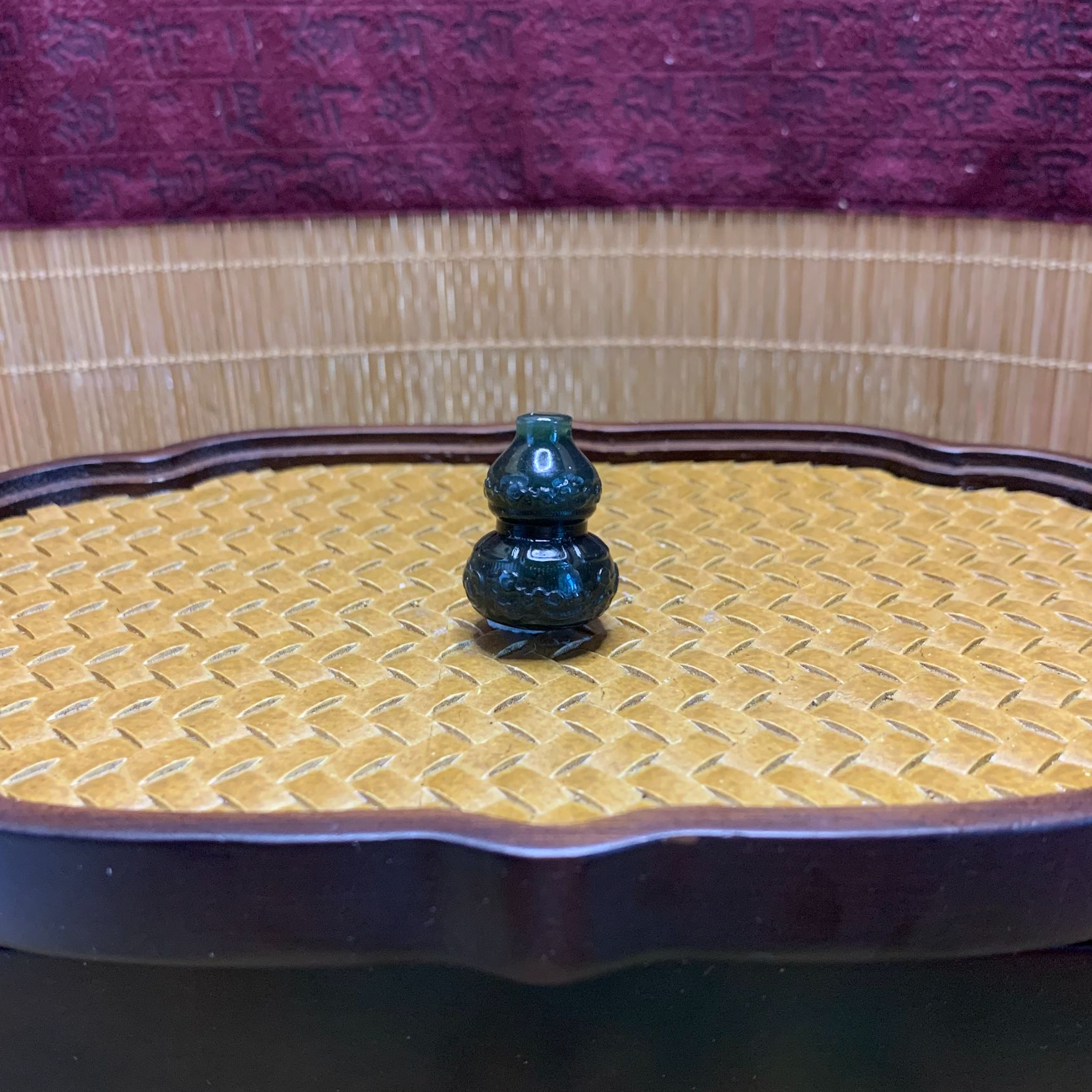 Q和田玉福禄吊坠0842