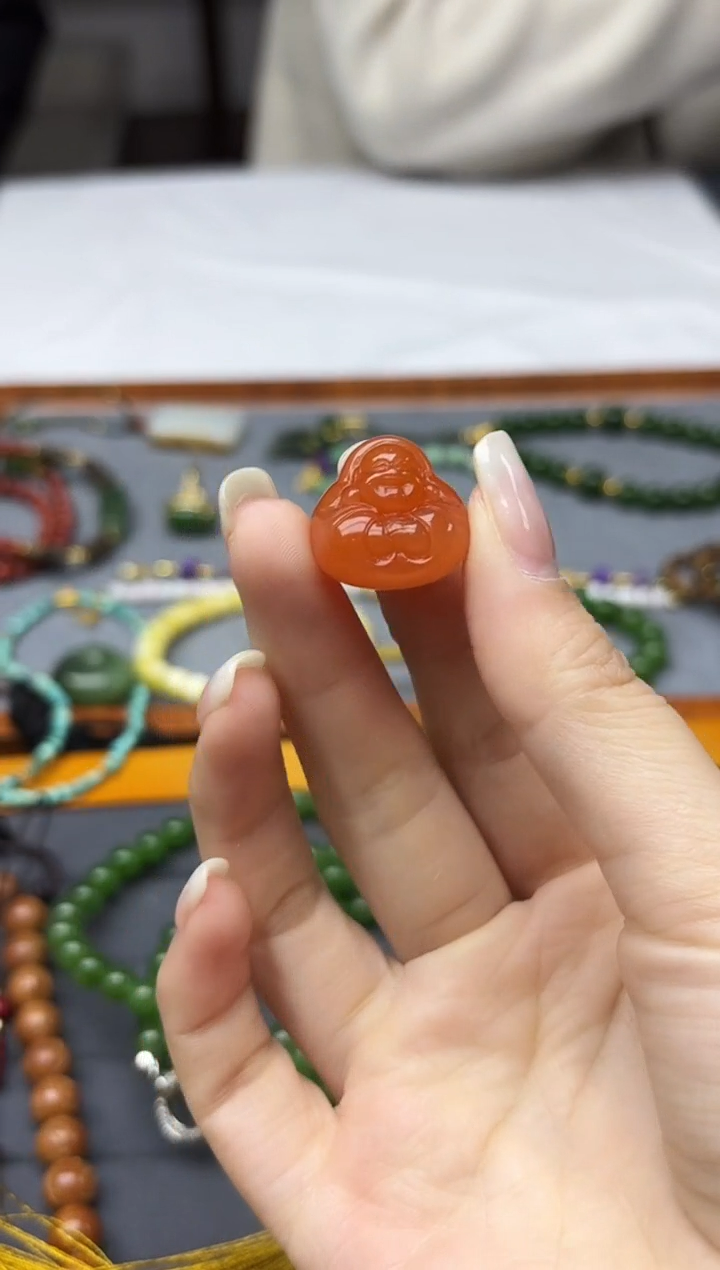 未镶嵌南红玛瑙挂件南红佛公配饰FYX