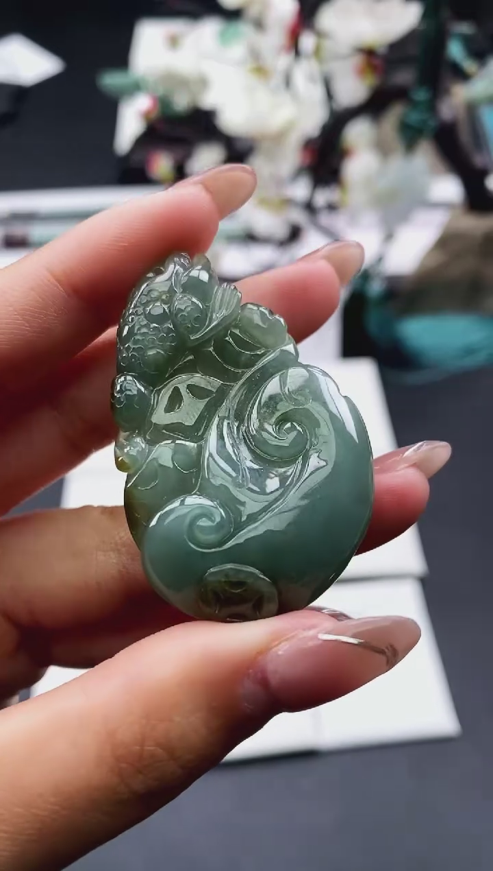 【闪购商品】翡翠颈饰未镶嵌天然缅甸翡翠A货