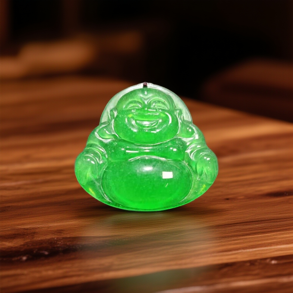 源头工厂甄选-人气爆款冰润绿佛玉石多样性发其一FG008