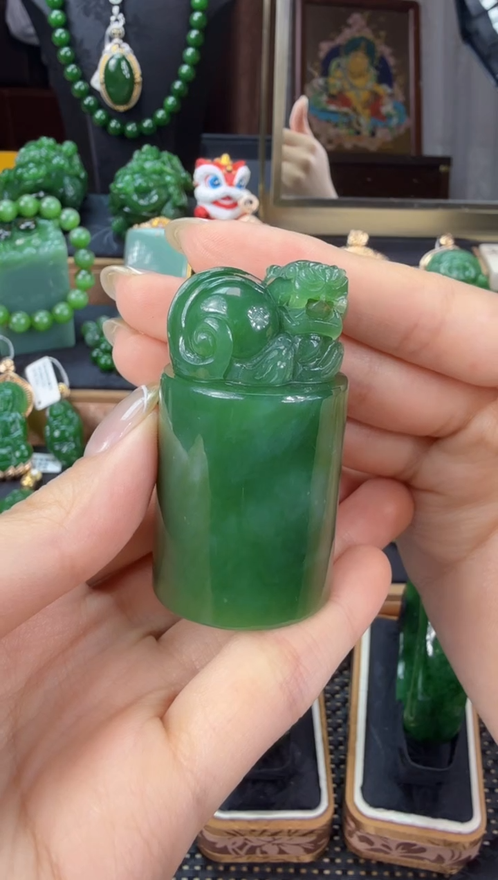 【闪购商品】和田玉（碧玉）摆件未镶嵌
