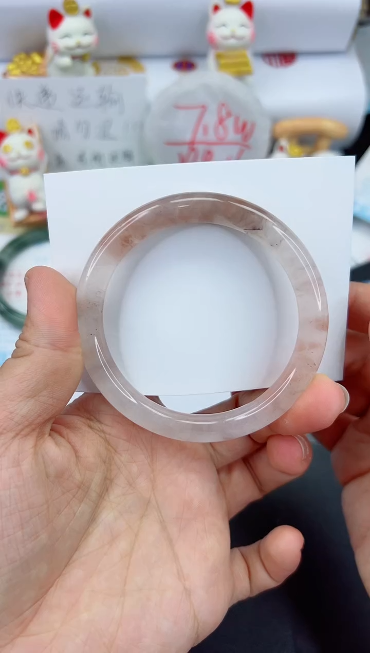 【闪购商品】石英质玉手镯未镶嵌508-59.1