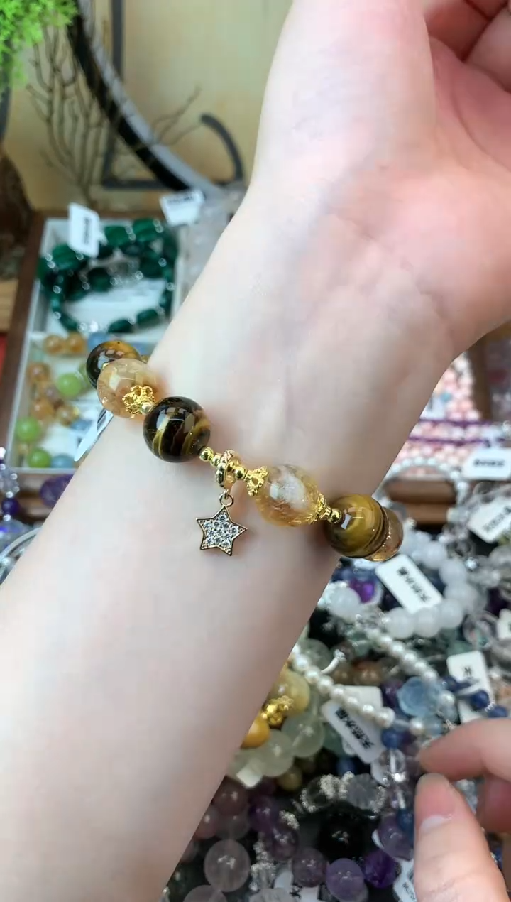 水晶手链未镶嵌454手串