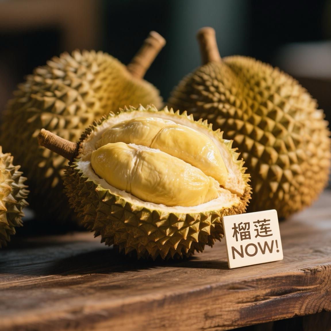 超级福利-[生包 死保 湿包偏软 介意勿拍 新鲜榴莲]-泰国树熟金枕鲜榴莲核小斤榴莲同城配泰国树熟金枕泰国