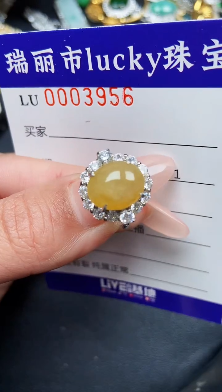 【闪购商品】翡翠颈饰银S925镶嵌3956