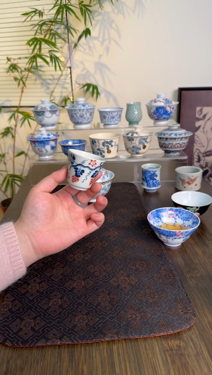 【闪购商品】景德镇手绘茶杯茶杯