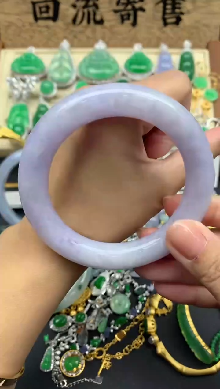 【闪购商品】翡翠手镯未镶嵌445-中国好珍宝