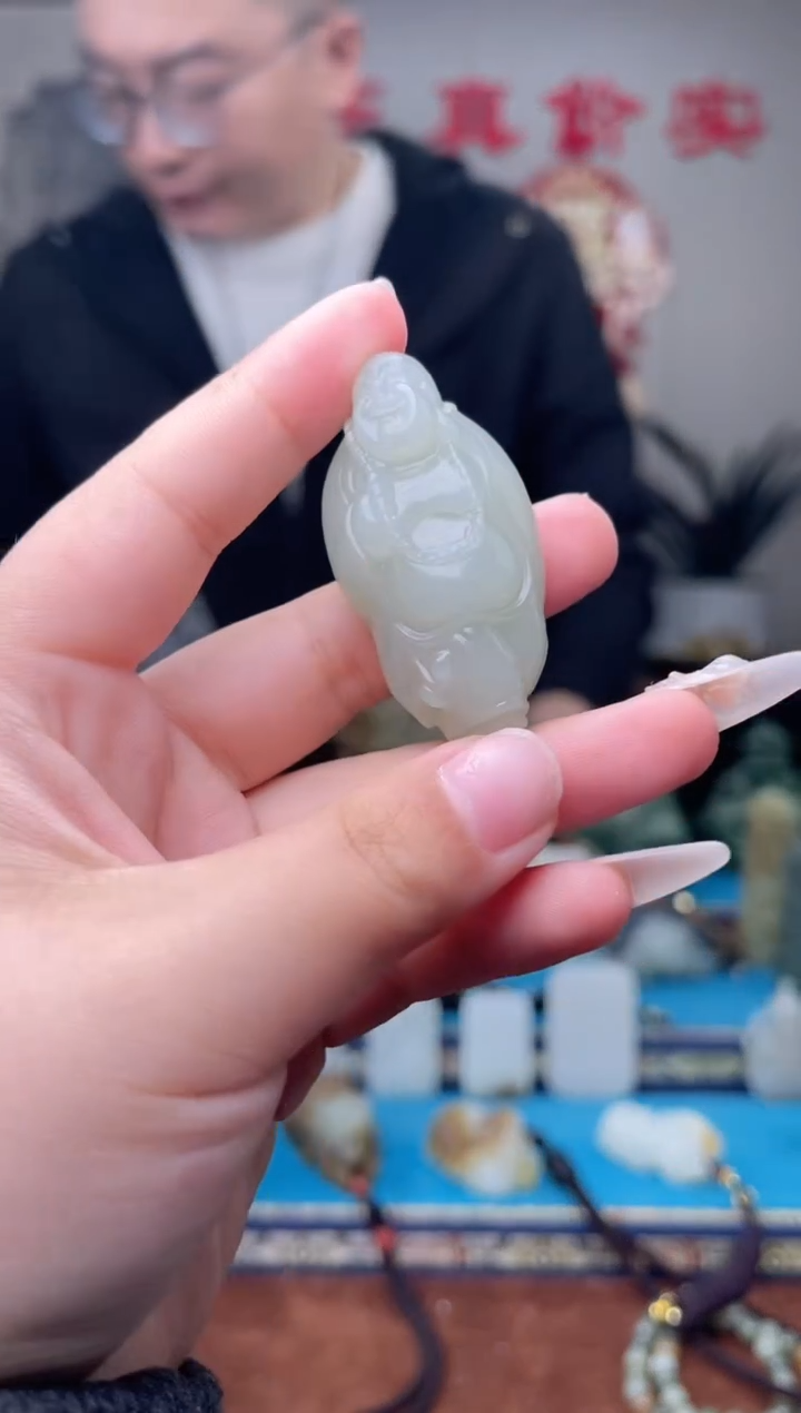 【闪购商品】和田玉未镶嵌挂件1