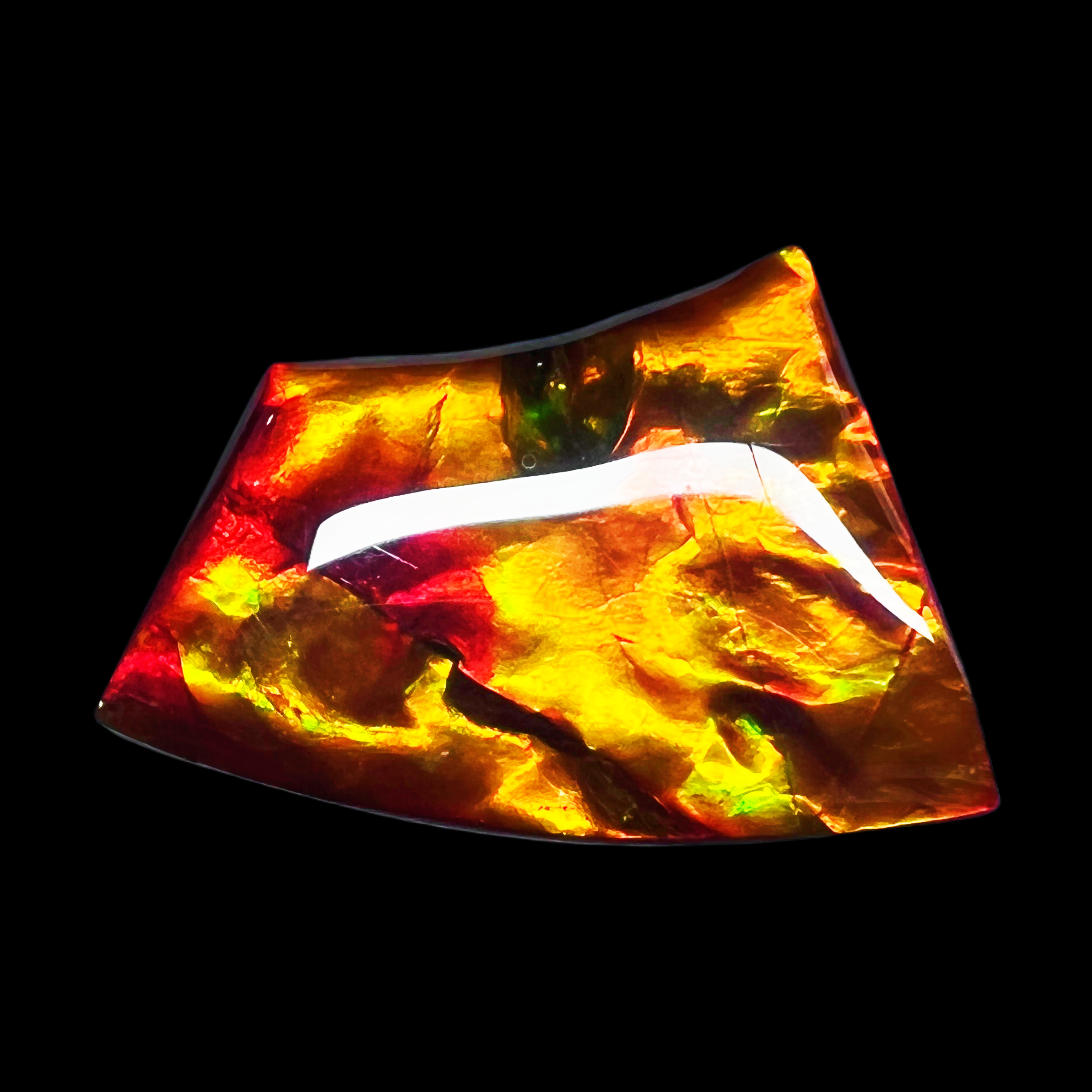 【斑彩】27.9mm 加拿大原石 N-4 贝壳摆件 P22